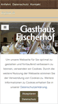 Mobile Screenshot of gasthaus-fischerhof.de